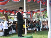 Bupati Hi. Zaiful Bokhari Jadi Pembina Upacara Peringatan Hari Amal Bhakti ke-74 Kemenag RI
