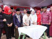 Awali Tahun 2020, Nanang Ermanto Resmikan Pembangunan TPA Al Hidayah Jati Agung Lamsel