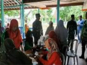 Dandim 0813 Bojonegoro Sambangi Posyandu Lansia Desa Duwel dan Tinjau Lokasi KBSB 2020