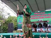 Nessy Kalviya Mutofa Hadiri Pengajian Akbar Mulimat NU Bumi Nabung