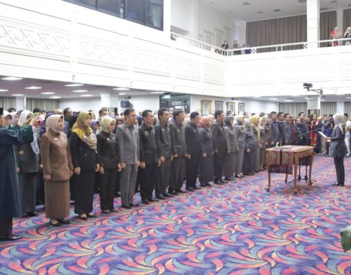 Wagub Chusnunia Chalim Lantik 217 Pejabat Eselon III Pemprov Lampung Wujudkan Good Governance