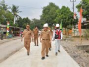 Monitoring Pembangunan Jalan, Walikota Wahdi Inginkan Hasil Yang Berkualitas