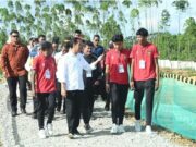 Presiden Jokowi Tinjau Pusat Pelatihan PSSI di Kawasan IKN