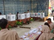 Pencoblosan di TPS 006 Desa Cempaka Nuban Lampung Timur, Berjalan Lancar dan Tertib
