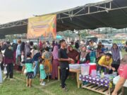Sambut Ramadhan, Karang Taruna Cempaka Nuban Lamtim Adakan Bazar Takjil