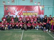 Berlangsung di Balai Desa Cempaka Nuban, Open Tournament Bulutangkis Kapolres Cup Tahun 2024 Resmi dibuka!