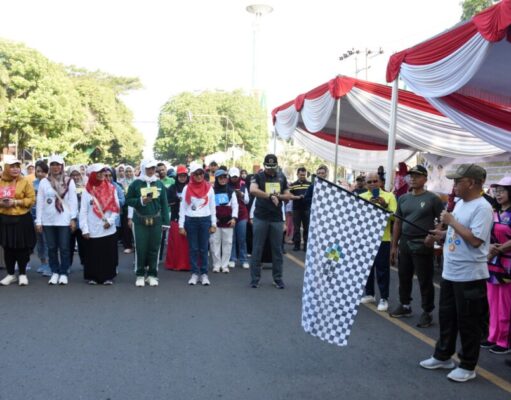 ASN Pemkot Metro Ikuti Tes Kebugaran ASN dan Skrining Kesehatan