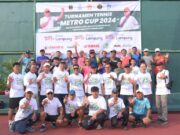 Jelang Hari Jadi Kota Metro ke-87, Turnamen Tennis Metro Cup 2024 digelar