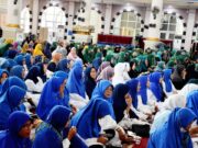 Sekda Kota Metro Berikan Sambutan di Pengajian Akbar Peringati Isra Mi’raj