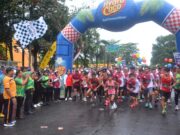 Wakil Bupati Kabupaten Lampung Tengah I Komang Koheri Membuka Acara Soekarno Fun Run