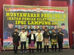 Wakil Wali Kota Metro Bakal Dukung Program Penjaringan Atlet Silat
